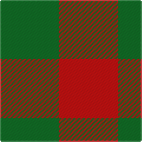 Tartan detail
