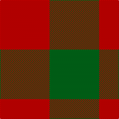 R/100 G/100 tartan Tartan detail