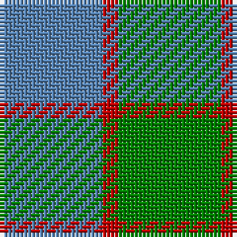 B/26 R4 G/26 tartan Tartan detail
