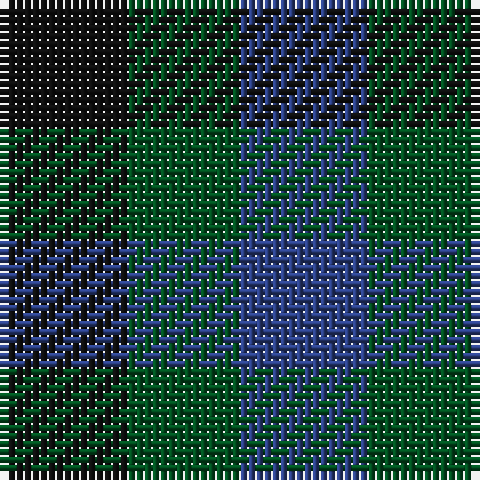 K/16 G14 B/16 tartan Tartan detail