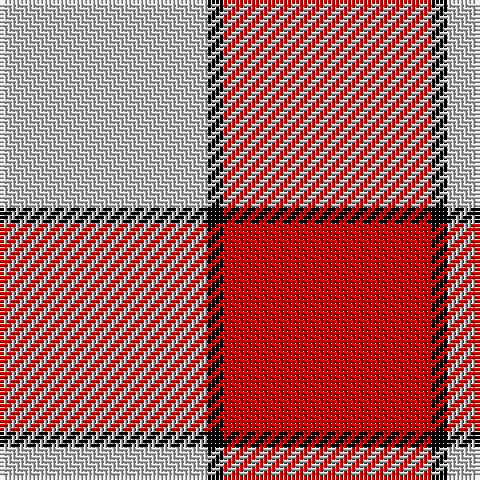 Tartan detail