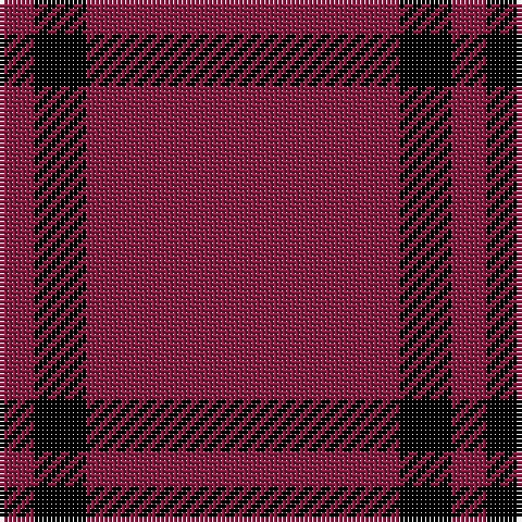 DR/8 K12 DR/72 tartan Tartan detail