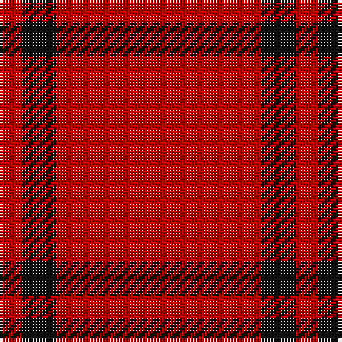 R/8 K12 R/72 tartan Tartan detail