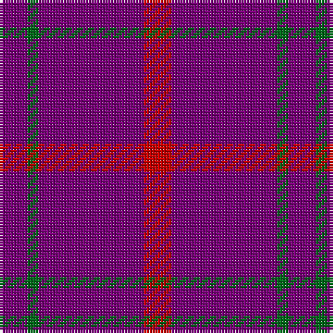 Tartan detail