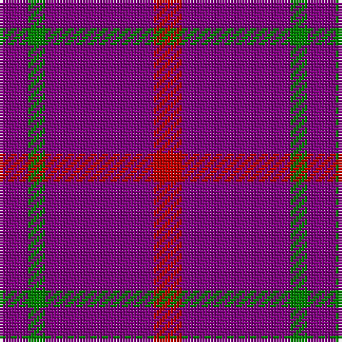 Tartan detail