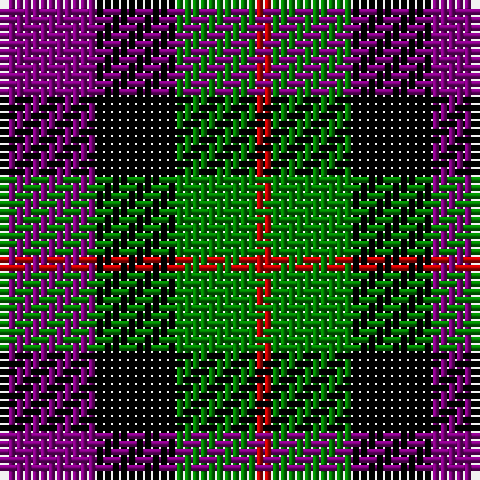 P/12 K10 G10 R/2 tartan Tartan detail