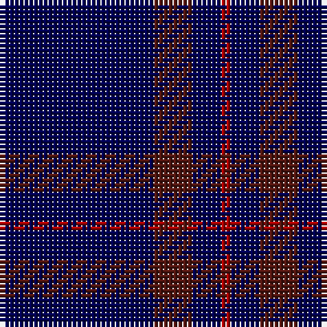 Tartan detail