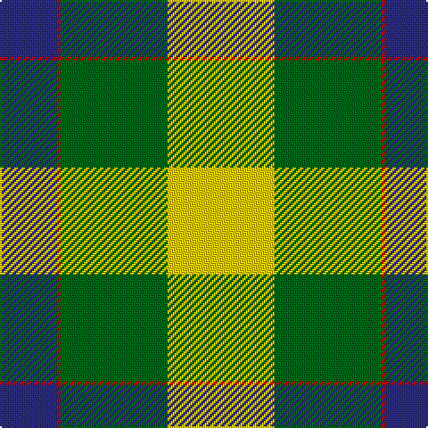 DB/32 R2 G60 Y/60 tartan Tartan detail