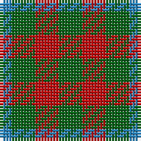 B/4 G8 R8 G/8 tartan Tartan detail