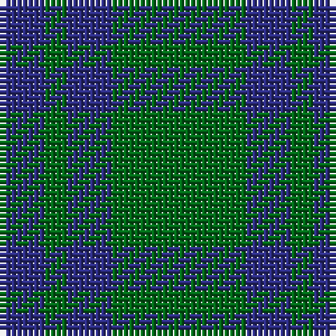 Tartan detail