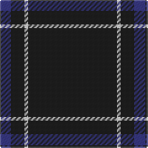 Tartan detail