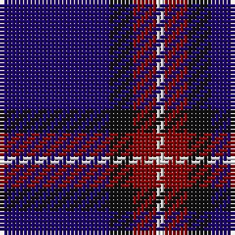 Tartan detail