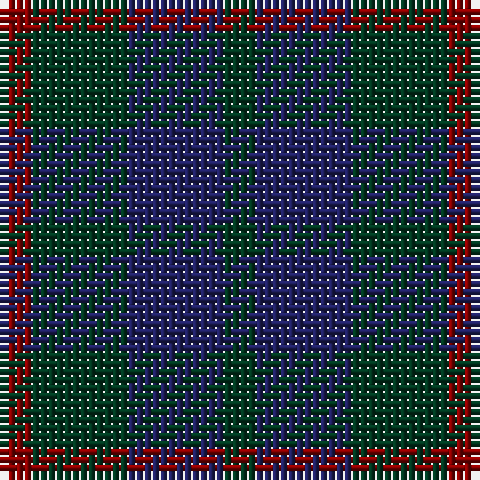 Tartan detail