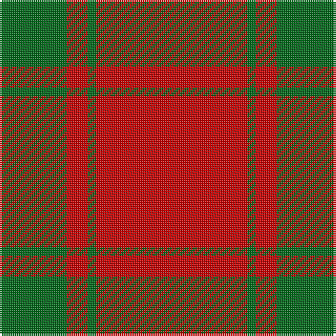 G/32 R10 G4 R/72 tartan Tartan detail