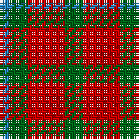 Tartan detail