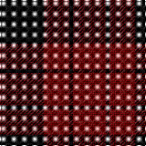DR/36 K4 DR28 K/48 tartan Tartan detail