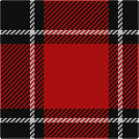 Tartan detail