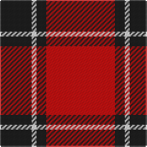Tartan detail