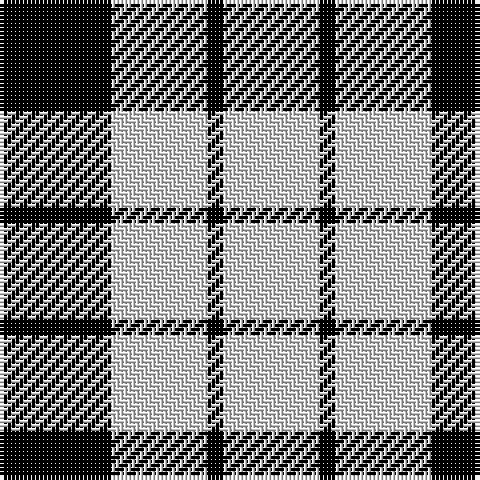 Tartan detail