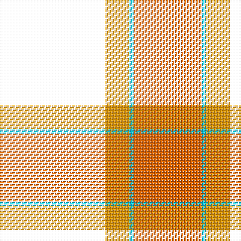 N/70 Y16 LB3 O/45 tartan Tartan detail