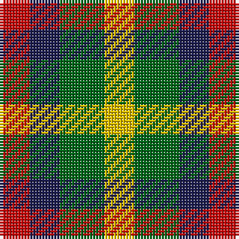 Tartan detail