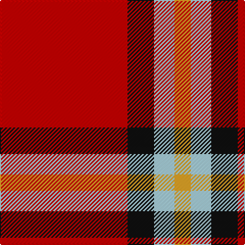 R/125 K26 LB20 Y/16 tartan Tartan detail