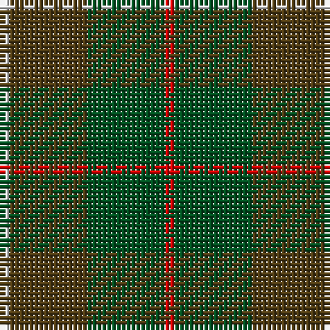 LN/2 T16 G16 R/2 tartan Tartan detail