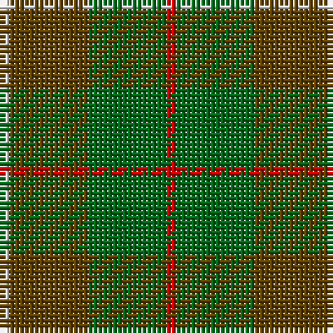 LN/2 T16 G16 R/2 tartan Tartan detail