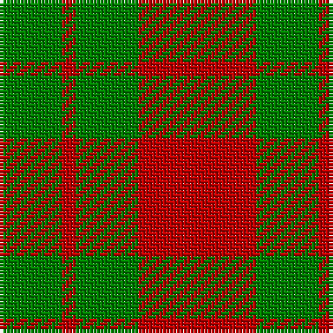 G/18 R4 G18 R/34 tartan Tartan detail