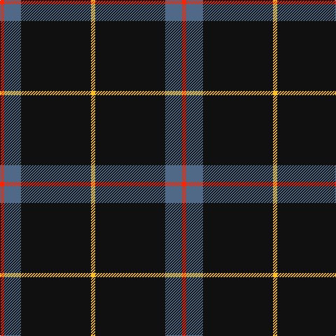 R/6 B24 K100 Y/6 tartan Tartan detail