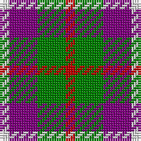 Tartan detail