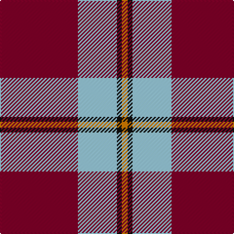 DR/80 LB40 K5 O/6 tartan Tartan detail