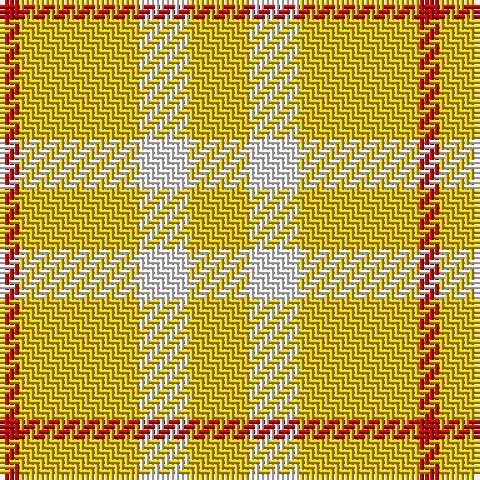 R/4 Y24 W10 Y/12 tartan Tartan detail