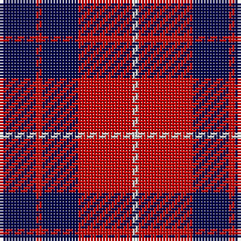 Tartan detail