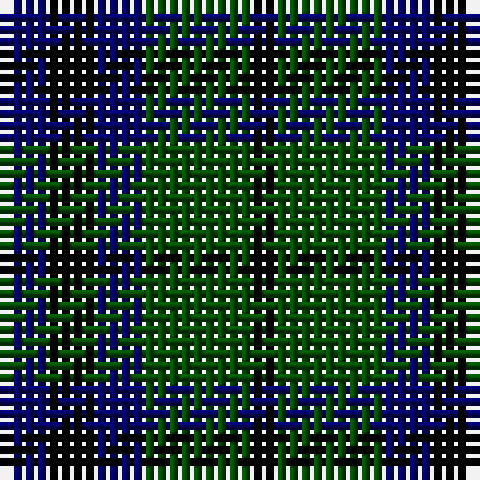 Tartan detail