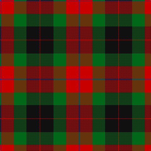 Tartan detail