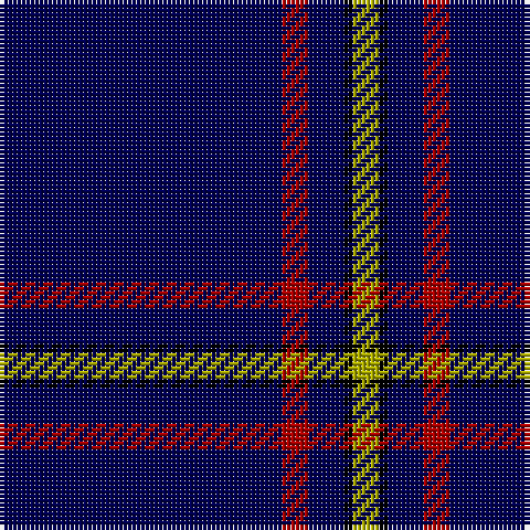 DB/64 DR6 DB8 K2 LG/6 tartan Tartan detail