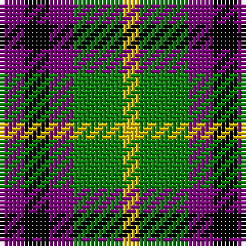 Tartan detail