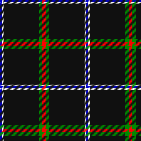 Tartan detail