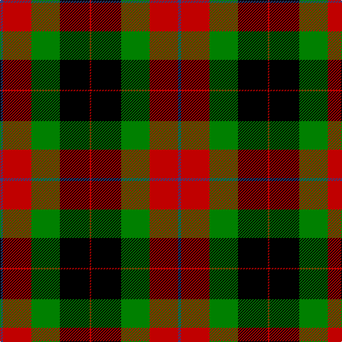 Tartan detail