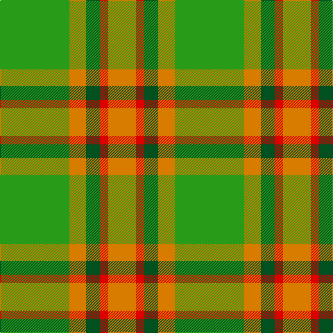 G/100 O24 Ga20 R12 O/40 tartan Tartan detail