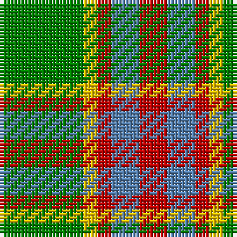 G/24 Y4 R4 B8 R/8 tartan Tartan detail