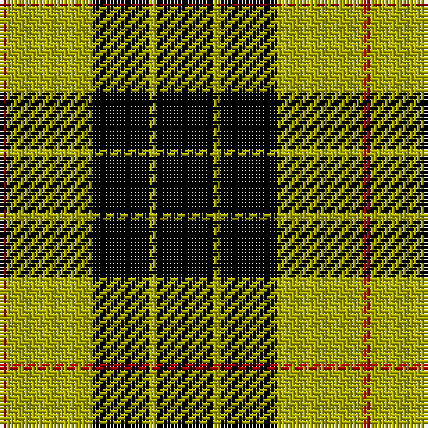 DR/2 LG24 K16 LG2 K/16 tartan Tartan detail