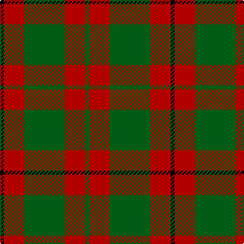 K/4 R20 G40 R20 G/4 tartan Tartan detail