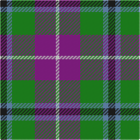 K/8 B6 G26 P24 LN/4 tartan Tartan detail