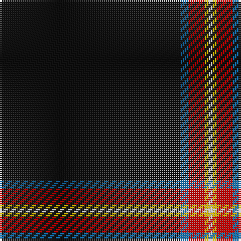 Tartan detail