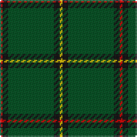 Tartan detail