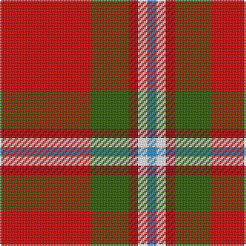 B/6 W6 DR6 G24 R/60 tartan Tartan detail