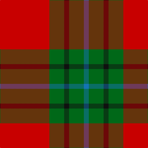 B/16 G48 K16 G48 R/160 tartan Tartan detail