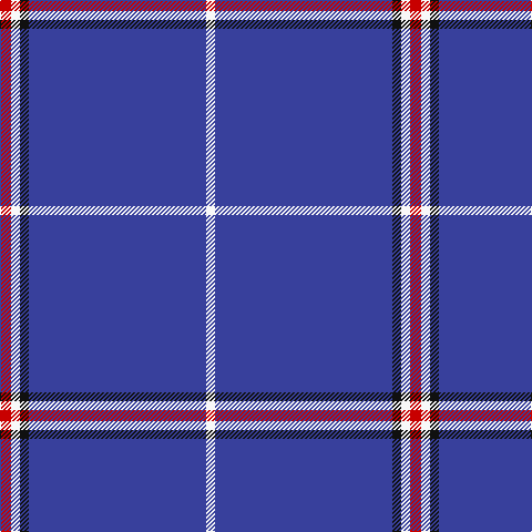 R/10 W8 K8 B160 W/8 tartan Tartan detail
